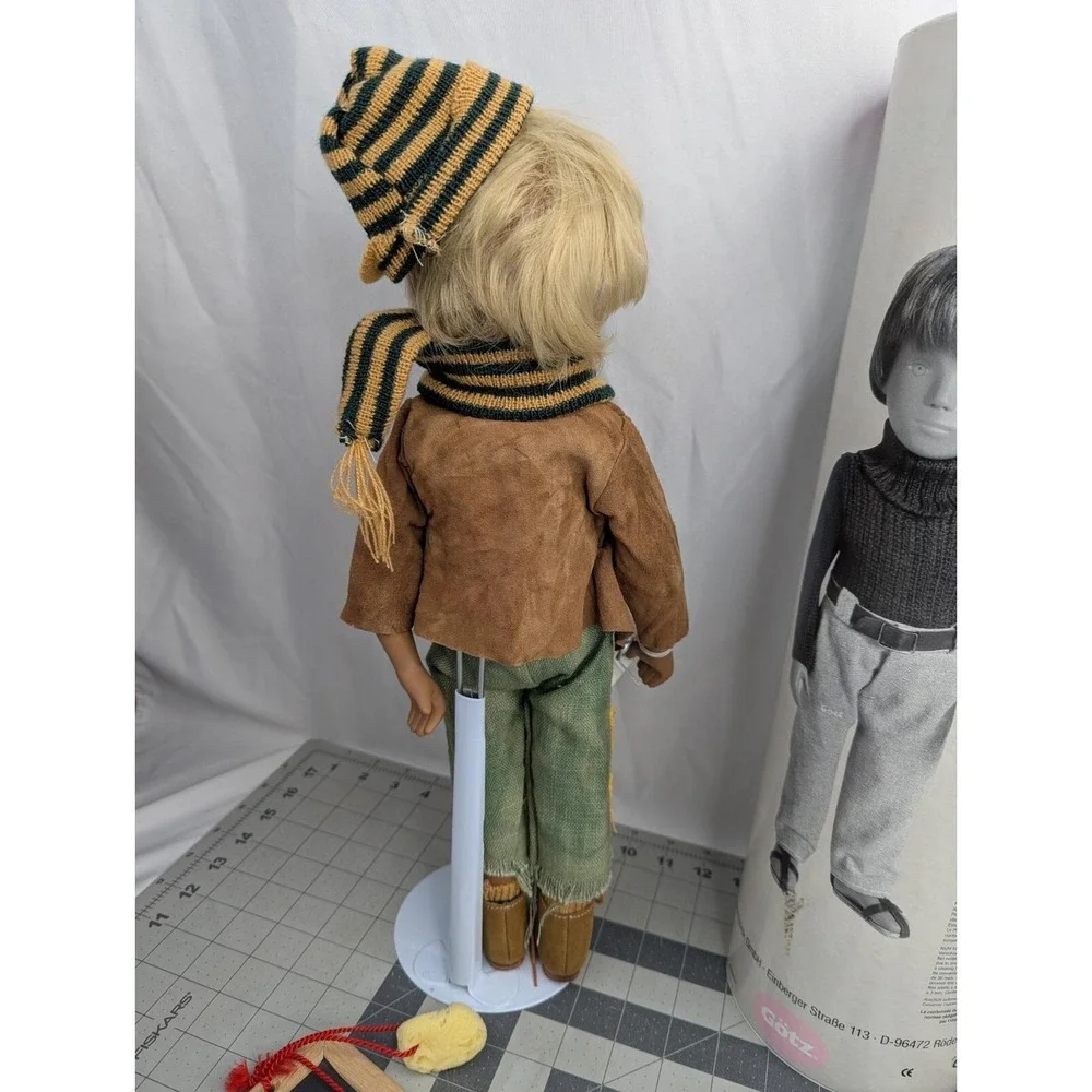 Gotz Sasha‎ Doll Alberto Boy Chalkboard Tube Papers